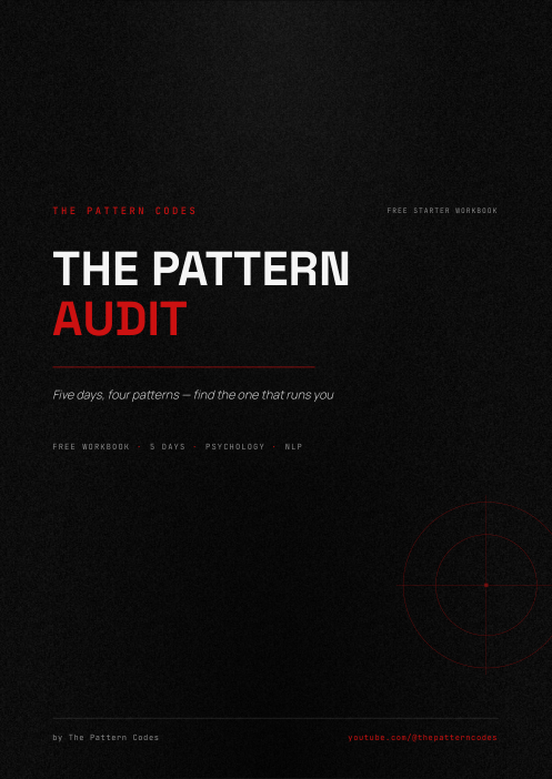 Cover of The Pattern Audit, a free 5-day workbook by The Pattern Codes